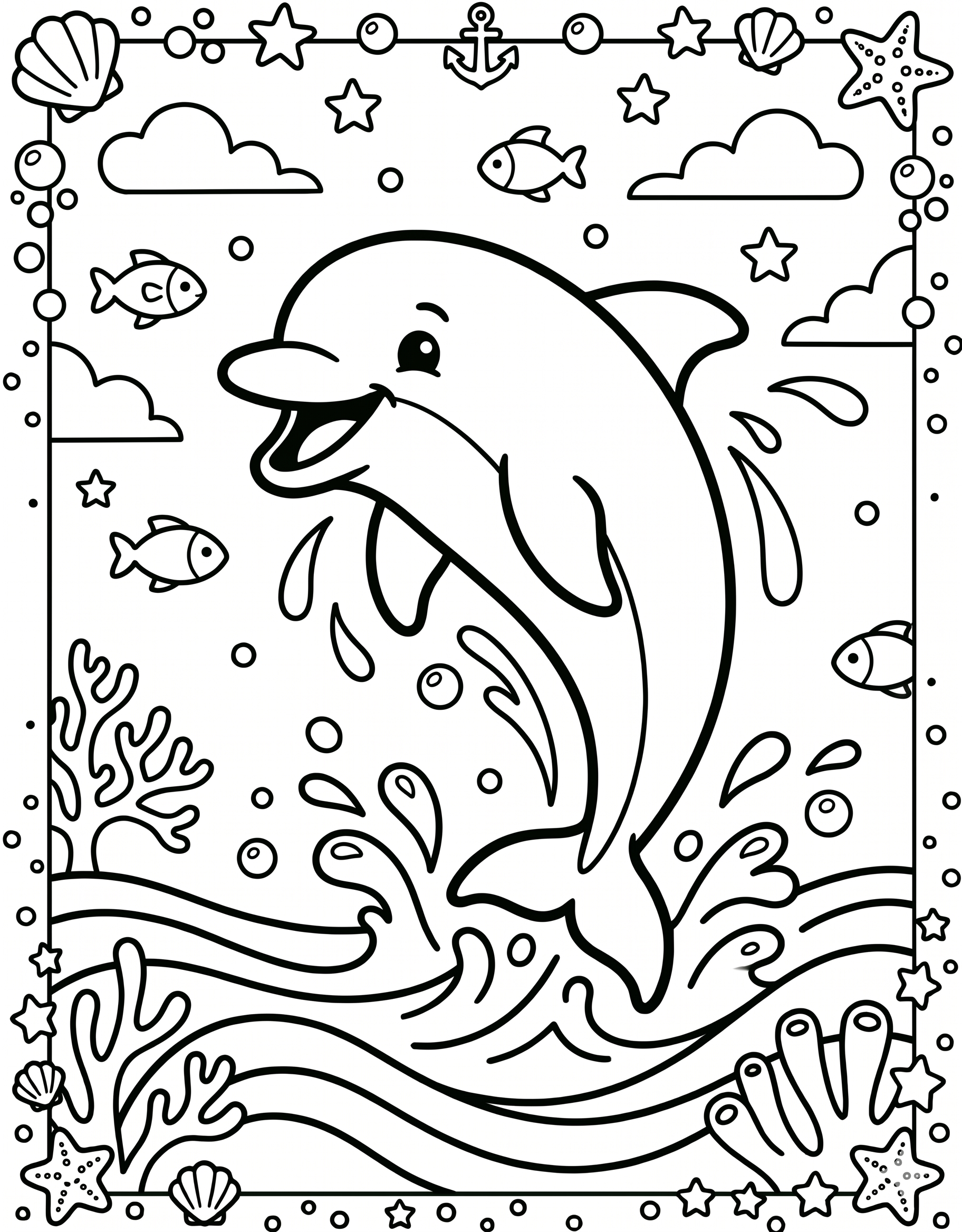 playful dolphin